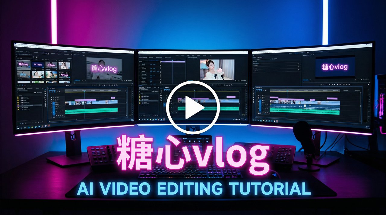 草莓视频 AI视频剪辑教程